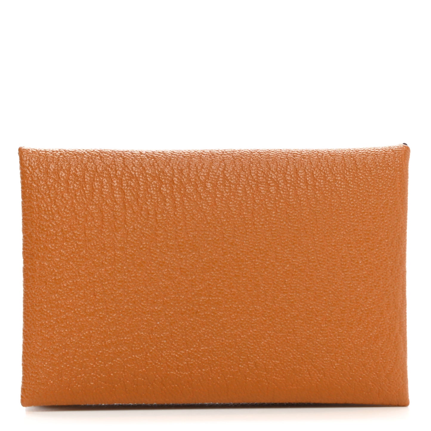 Chevre Mysore Verso Calvi Card Case Caramel Mauve Sylvestre