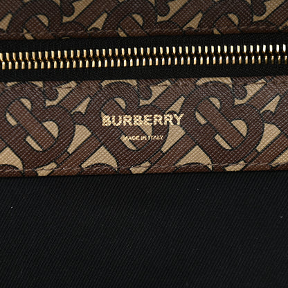 Burberry E-Canvas Monogram Stripe Backpack Bridle Brown 5 of 9
