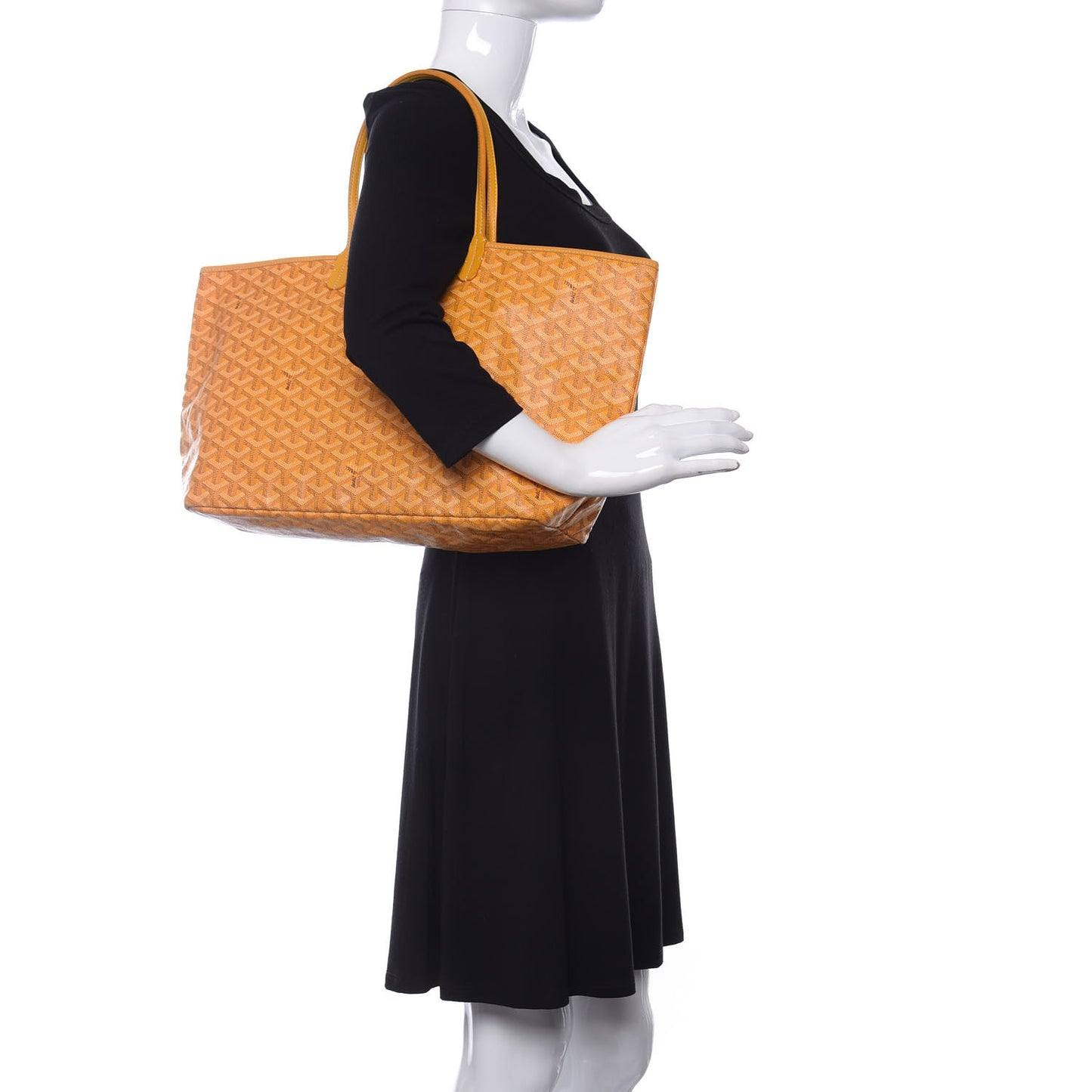 Goyardine Saint Louis PM Yellow