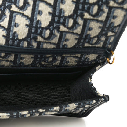 Christian Dior Oblique Nano 30 Montaigne Pouch Blue 7 of 10
