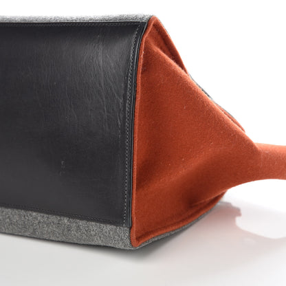 Celine Felt Smooth Calfskin Tri-color Medium Trapeze Brick 7 of 14