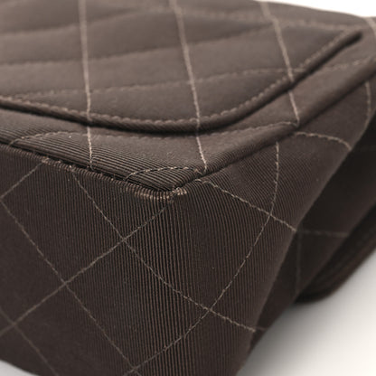 Chanel Grosgrain Quilted Mini Square Flap Brown 12 of 12