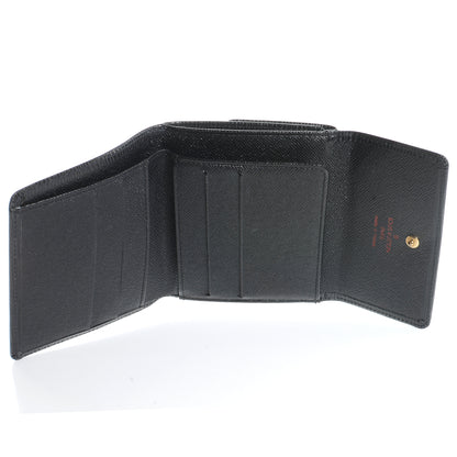 Louis Vuitton Epi Porte-Monnaie Tresor Wallet Black 5 of 7