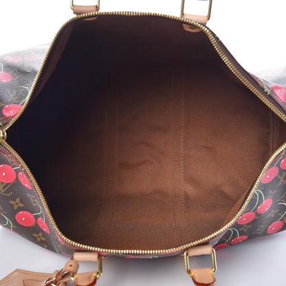 Louis Vuitton Monogram Cerises Keepall 45 5 of 9