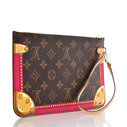 Louis Vuitton Monogram Summer Trunks MM GM Pochette 3 of 8