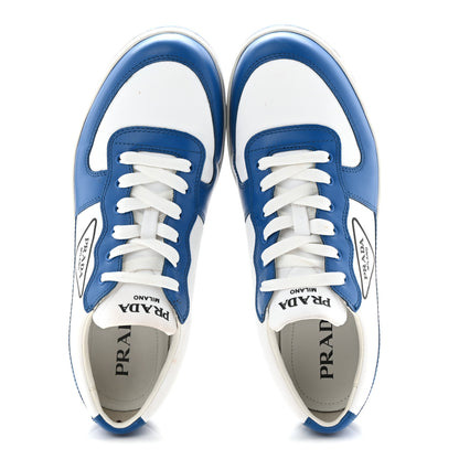 Prada Vitello Sport Spazzolato Rois Triangle Logo Downtown Low Top 30mm Sneakers 9.5 2 of 14