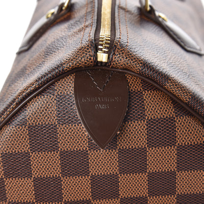 Louis Vuitton Damier Ebene Speedy 30 8 of 10