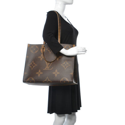 Louis Vuitton Reverse Monogram Giant Onthego GM 2 of 9