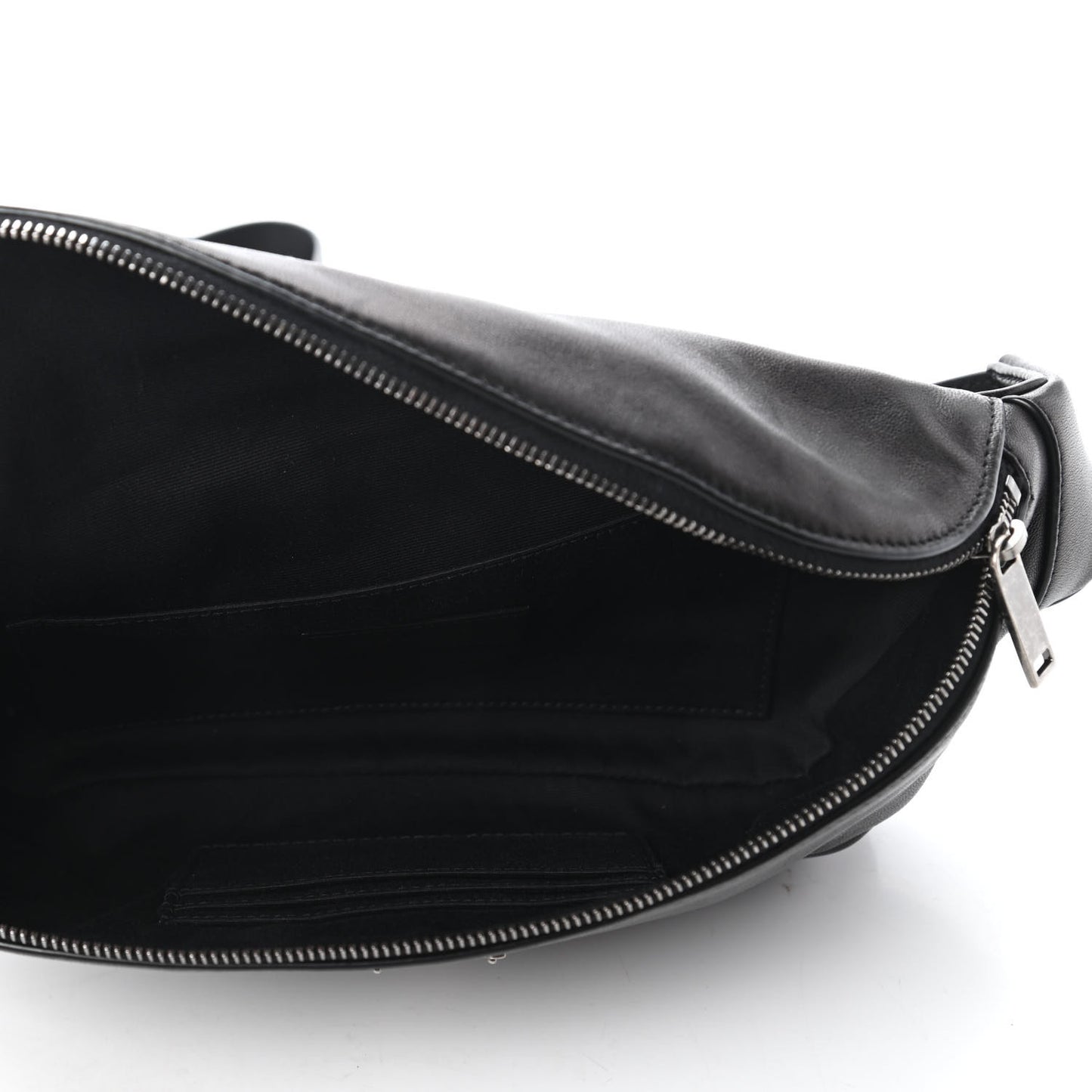 Calfskin Monogram Belt Bag Black