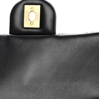 Chanel Lambskin Quilted Mini Rectangular Pearl Crush Flap Black 12 of 17