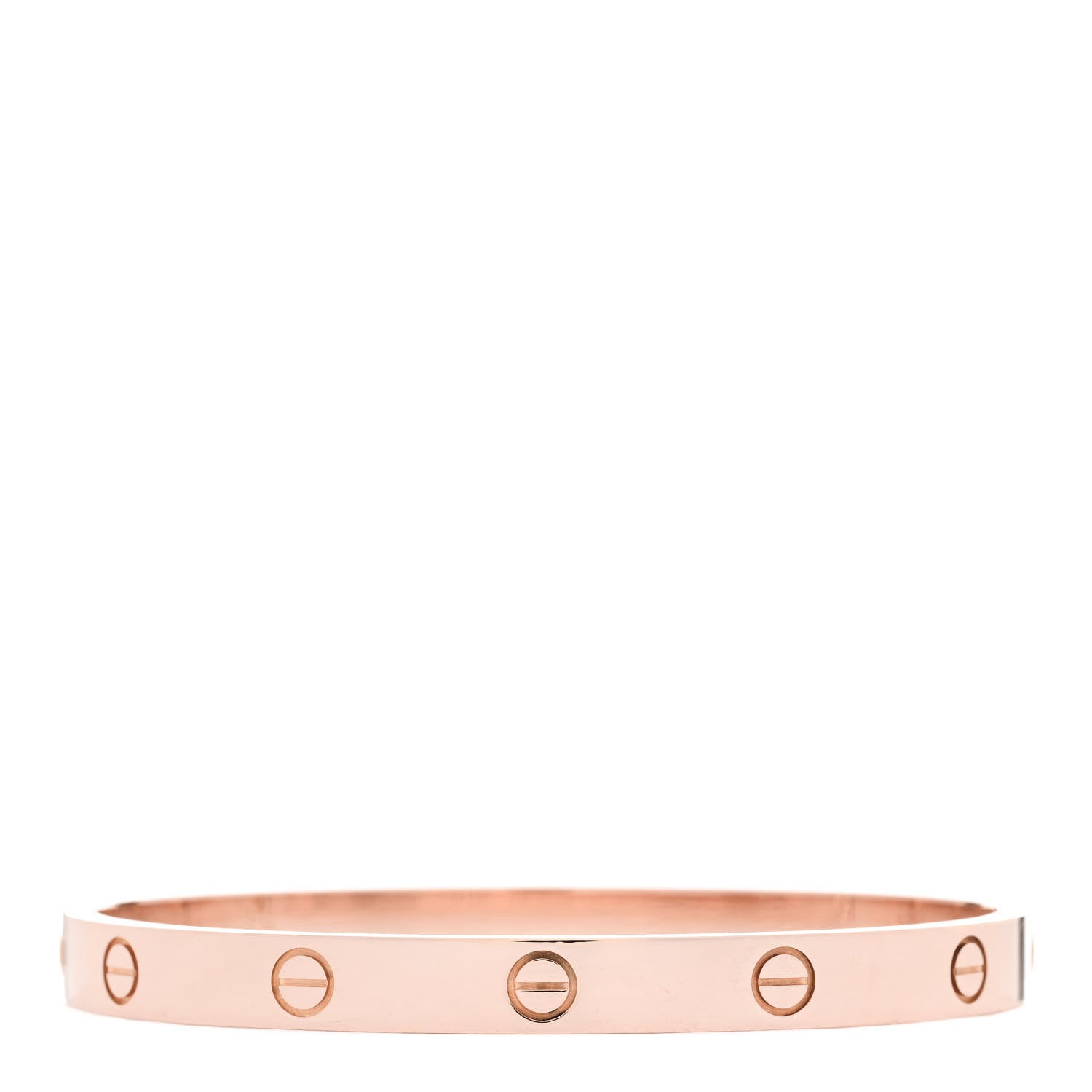 Cartier 18K Pink Gold LOVE Bracelet 18 2 of 5