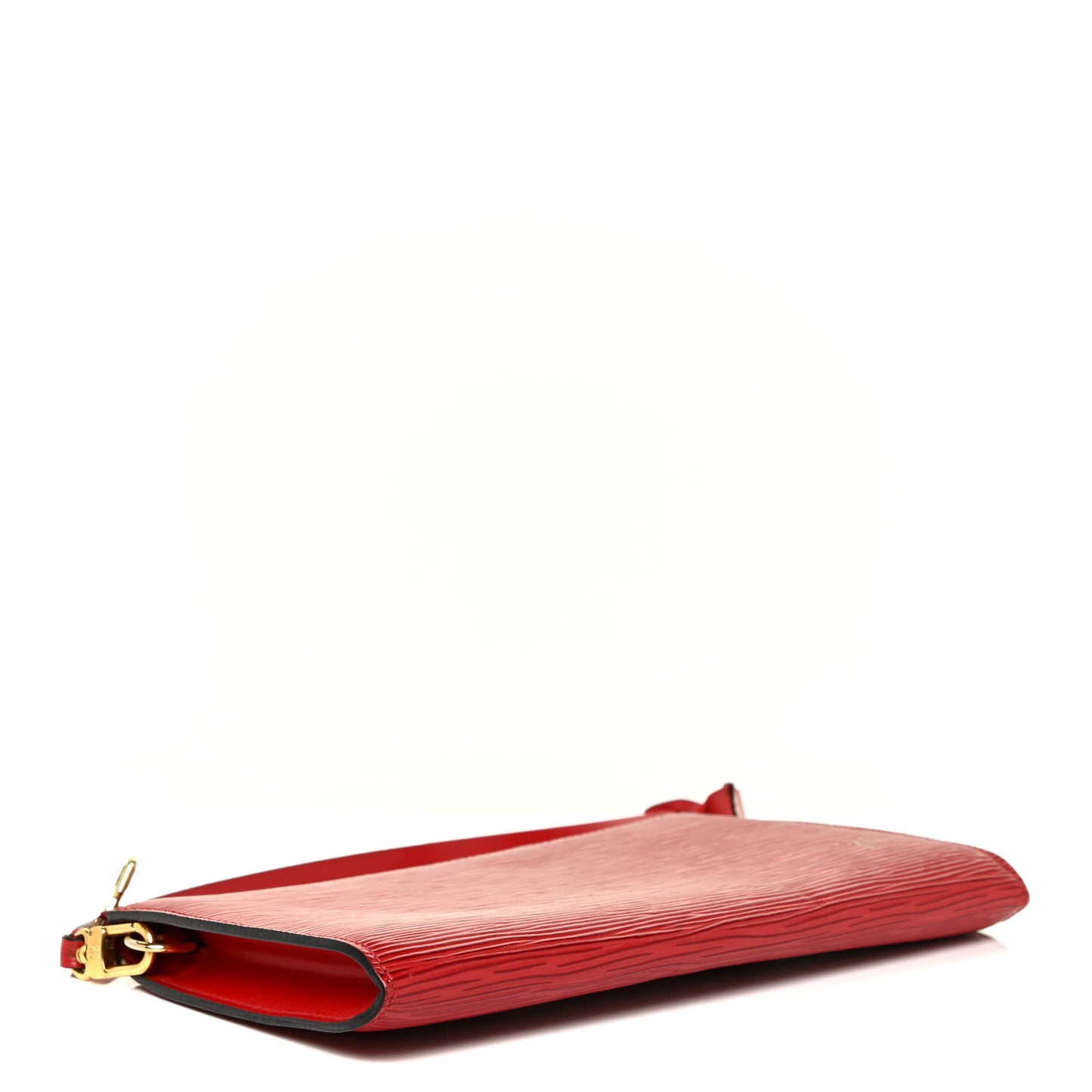 Epi Pochette Accessories 24 Castillan Red