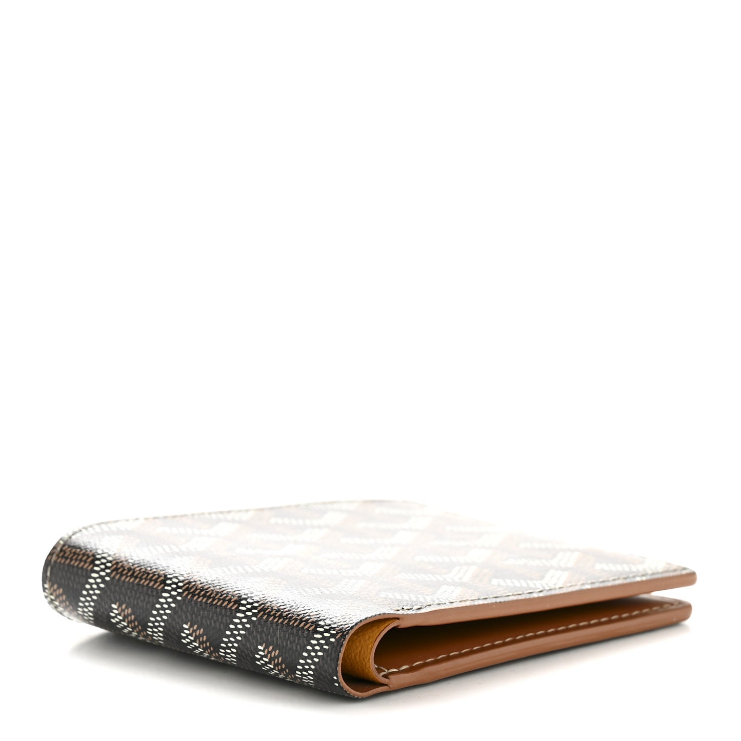 Goyardine Bi-Fold Victoire PM Wallet Black Gold