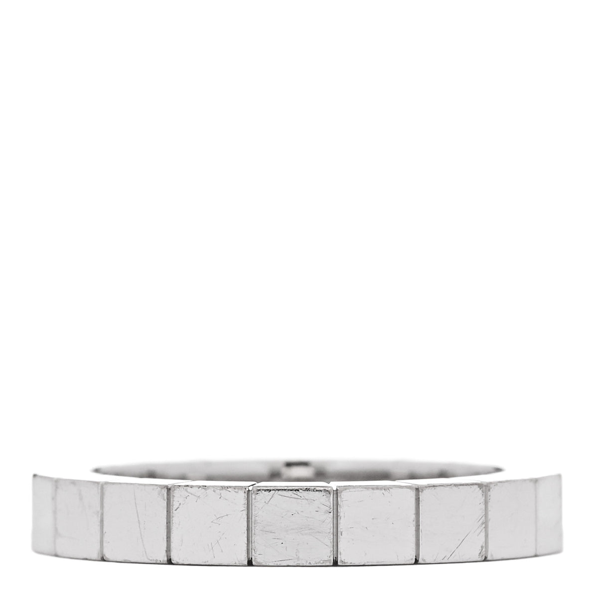 Cartier 18K White Gold Lanieres Ring 49 4.75 3 of 4