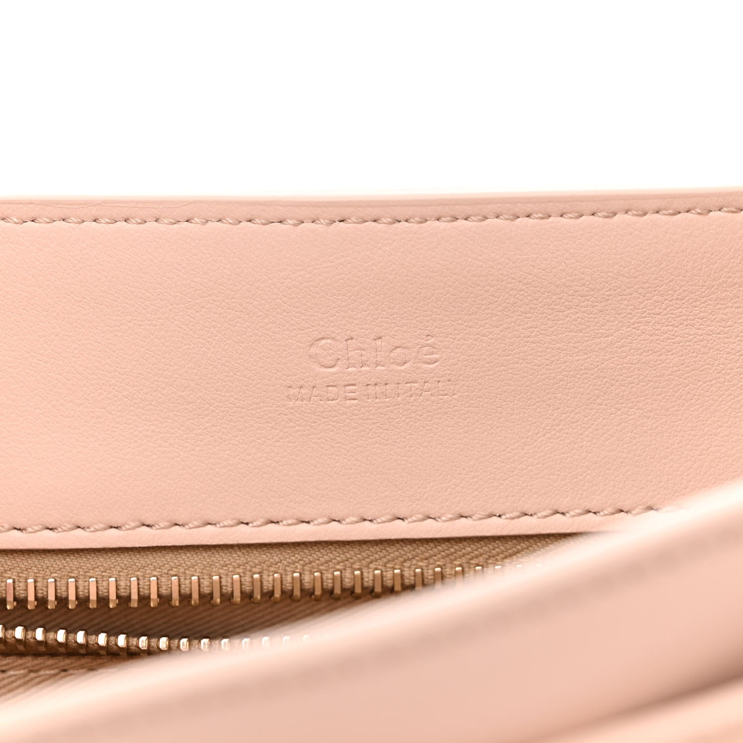 Chloe Calfskin Mini Tess Day Bag Cement Pink 6 of 11