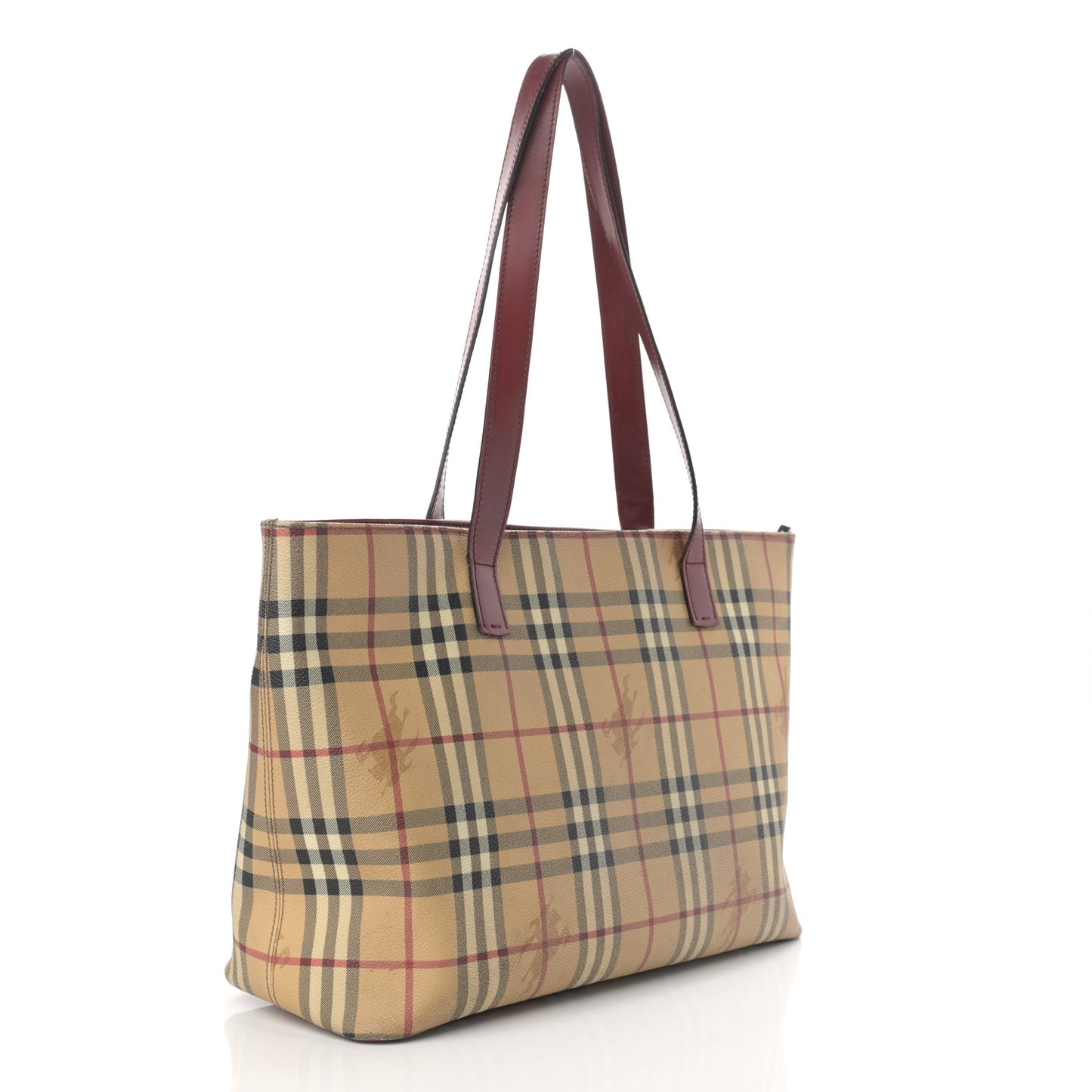 Haymarket Check Tote Red