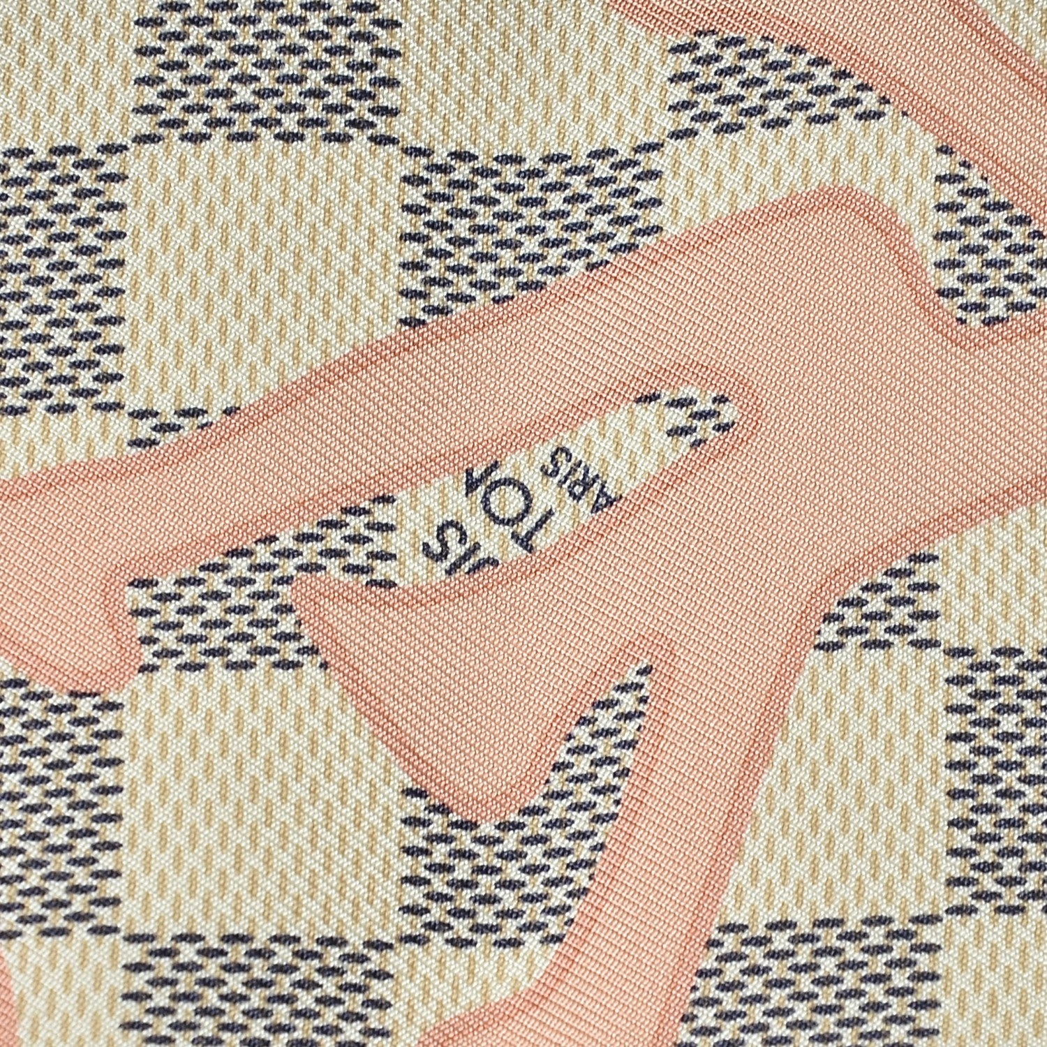 Louis Vuitton Silk Damier Azur Tahitienne Bandeau Rose Ballerine 6 of 6