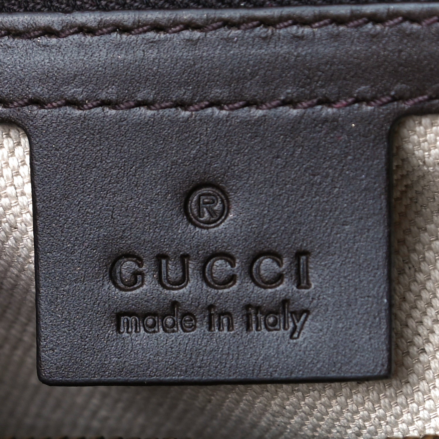 Gucci Monogram Selleria Calfskin Vintage Web Medium Boston Beige Ebony Cocoa 5 of 13