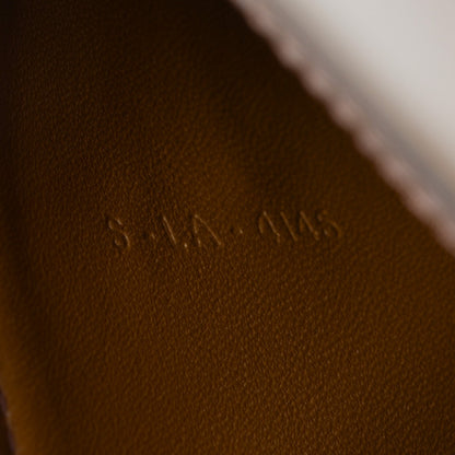 Celine Smooth Calfskin Medium Classic Box Flap Bag Chestnut 8 of 8