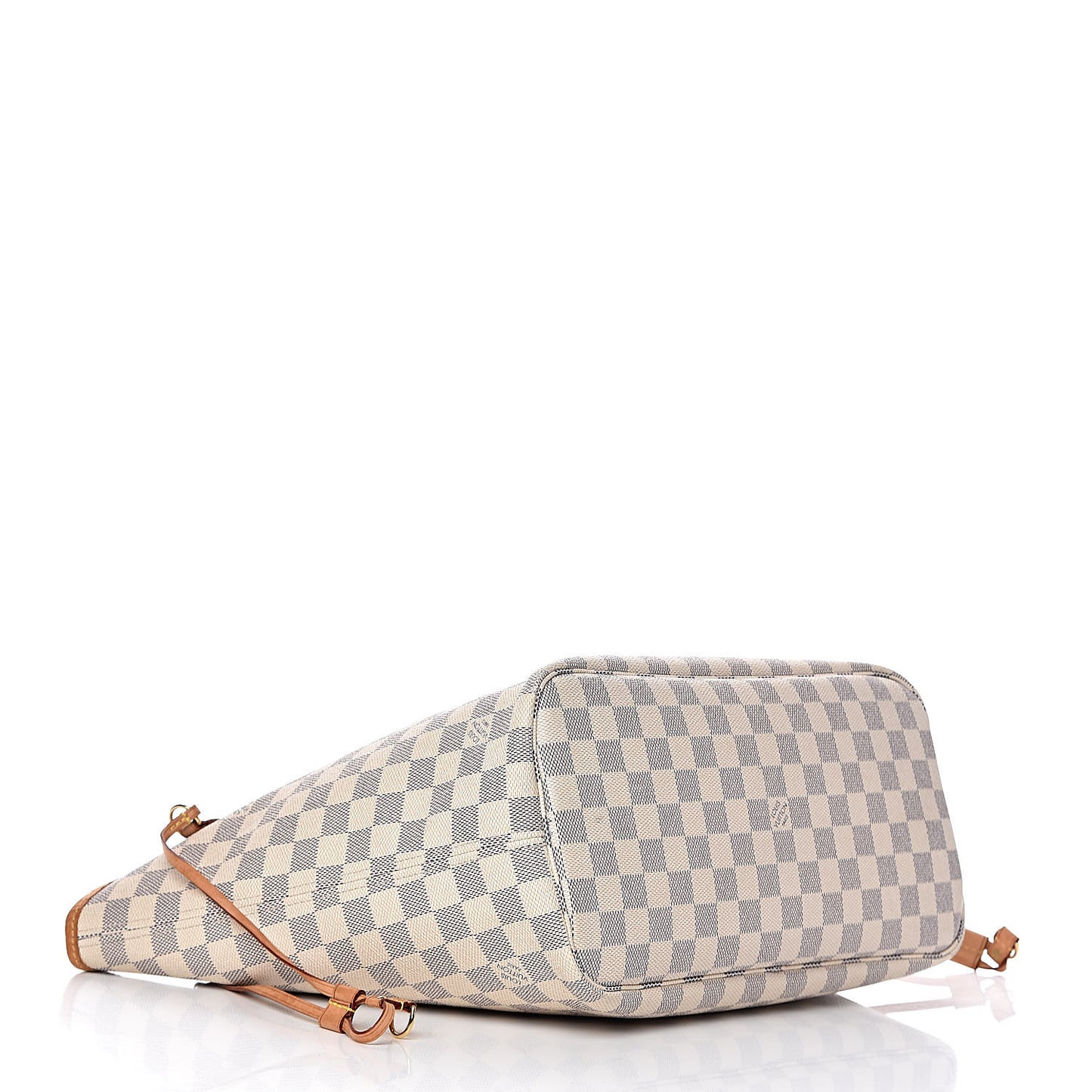 Damier Azur Neo Neverfull MM Rose Ballerine
