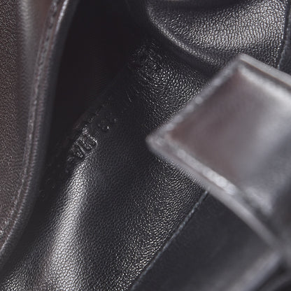 Christian Dior Lambskin Cannage Lucky Badge Eden Wallet Black 8 of 11