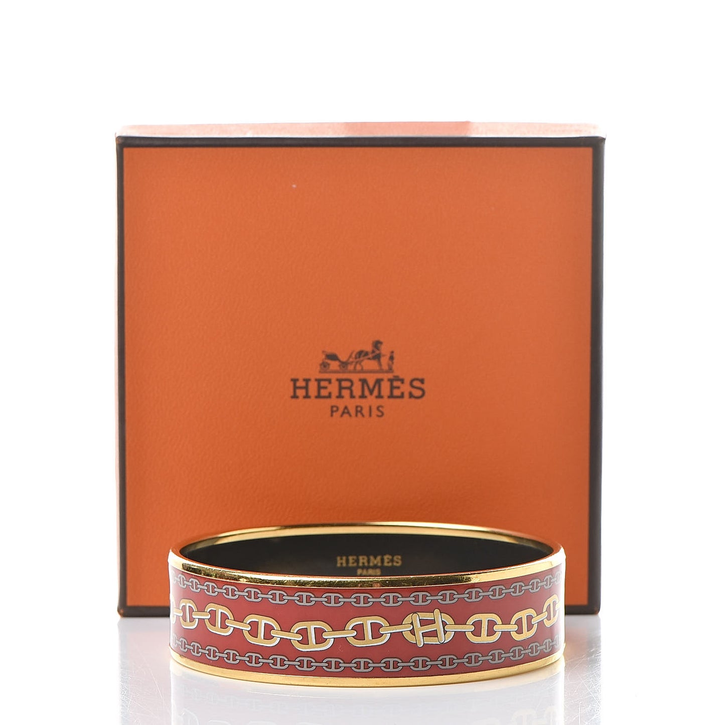 Enamel Printed Wide Chaine d'Ancre Bracelet 70