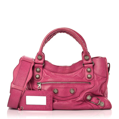 Balenciaga Agneau Giant 21 Silver Hardware City Cyclamen Fucsia 1 of 36