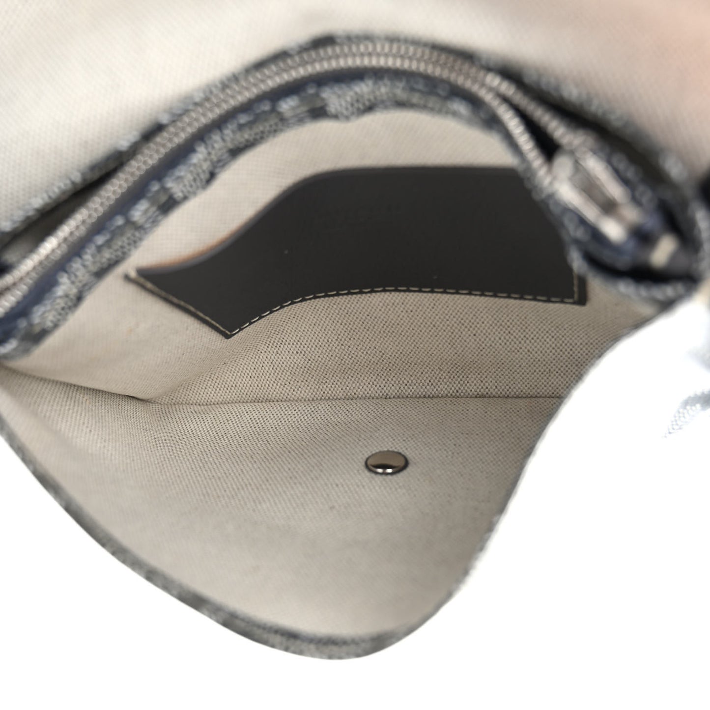 Goyardine Plumet Wallet Clutch Grey