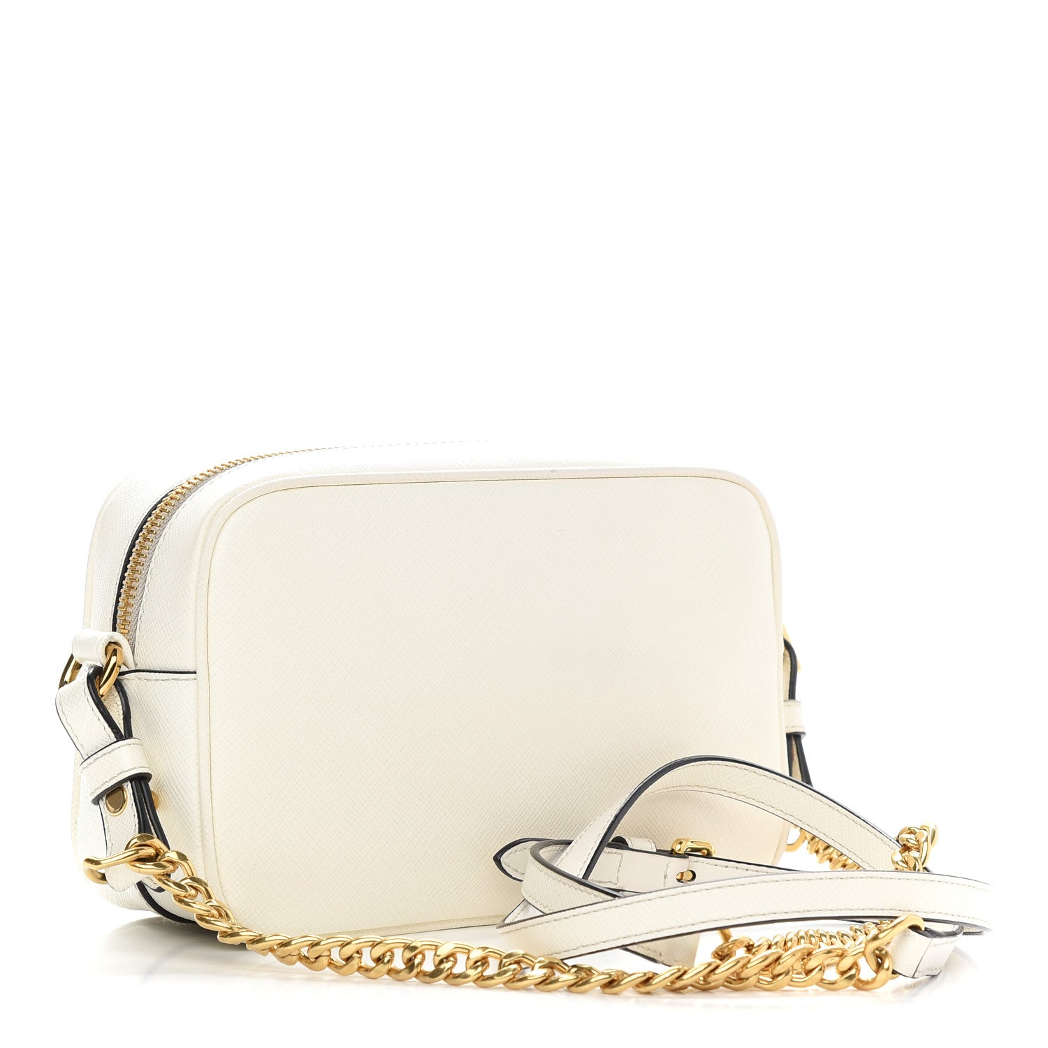 Prada Saffiano Camera Crossbody White 3 of 9