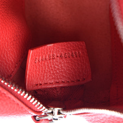 Alexander McQueen Calfskin Skull Camera Shoulder Bag Red 7 of 12