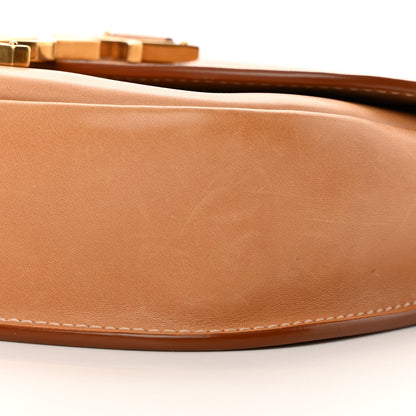 Saint Laurent Smooth Vintage Calfskin Small Kaia Satchel Brown Gold 10 of 14