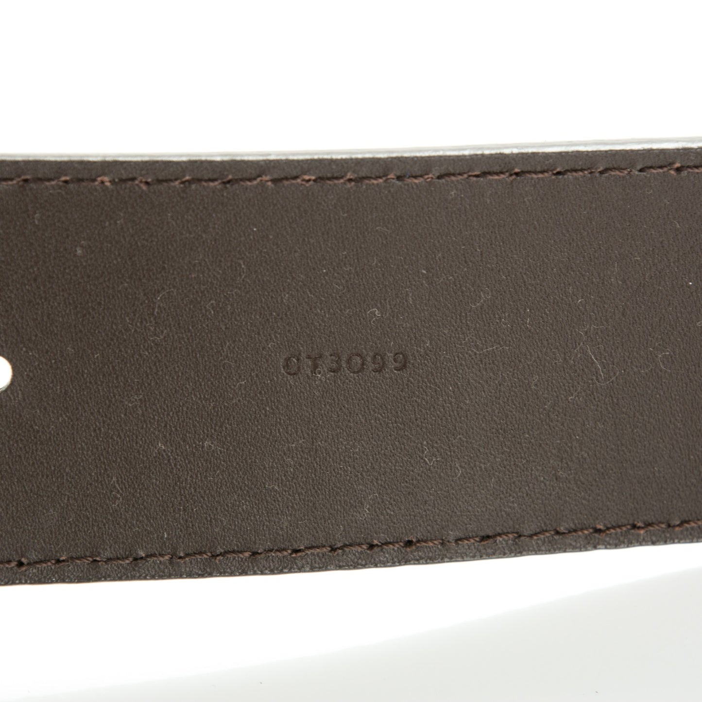 Damier Ebene 40mm LV Initiales Belt 95 38