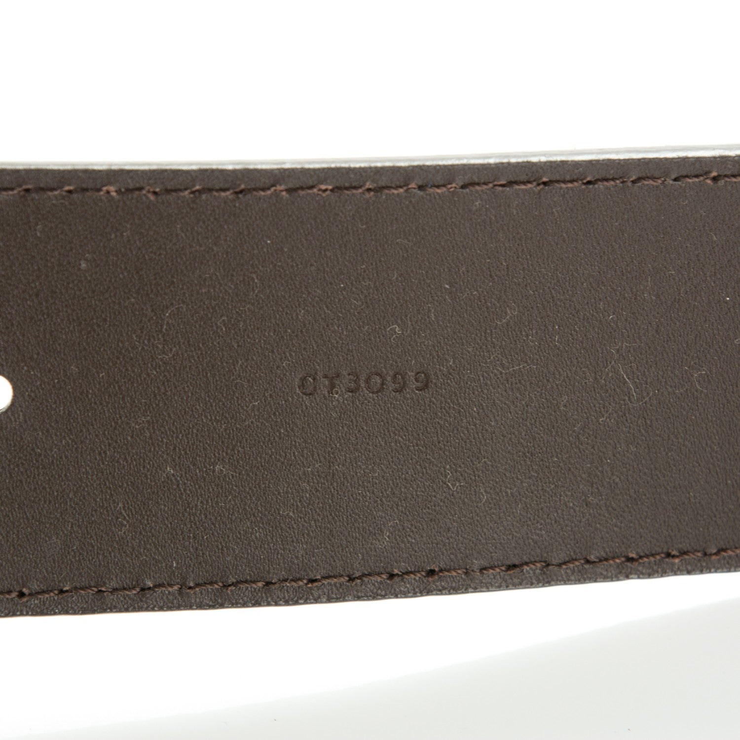 Louis Vuitton Damier Ebene 40mm LV Initiales Belt 95 38 5 of 7