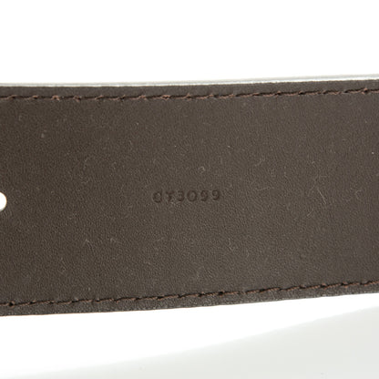Louis Vuitton Damier Ebene 40mm LV Initiales Belt 95 38 5 of 7