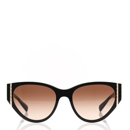 Chanel CC Cat Eye Sunglasses 6054 Brown 2 of 7