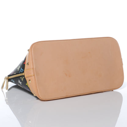 Louis Vuitton Monogram Multicolor Alma Black 5 of 8