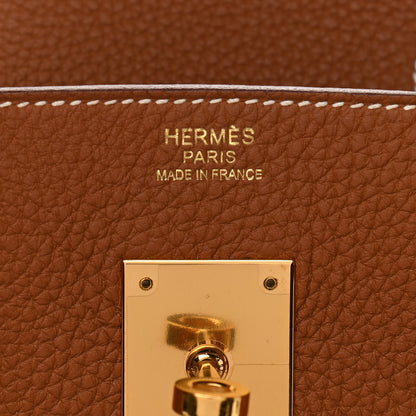 Hermes Togo Birkin 30 Gold 6 of 11
