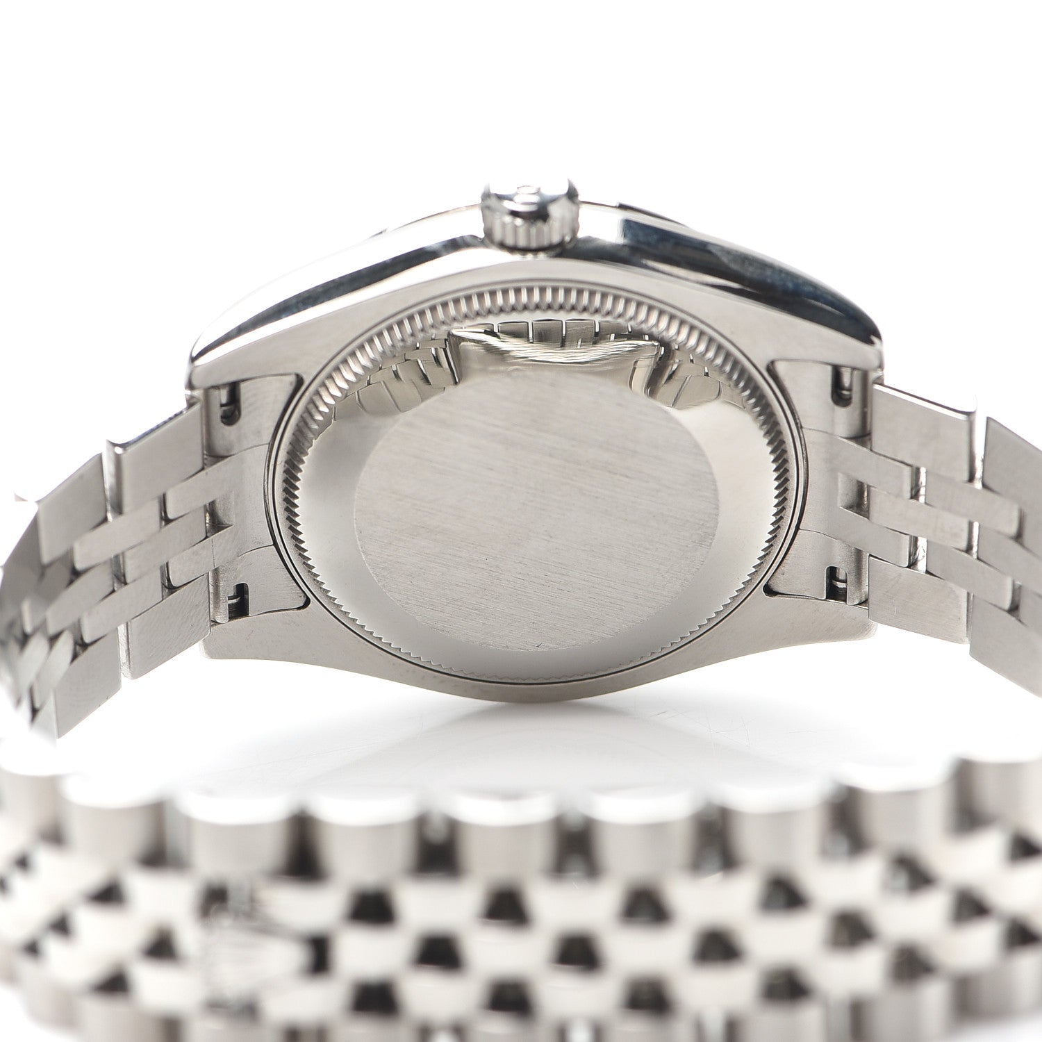 Rolex Stainless Steel 18K White Gold 31mm Oyster Perpetual Datejust Watch Silver 178274 4 of 6