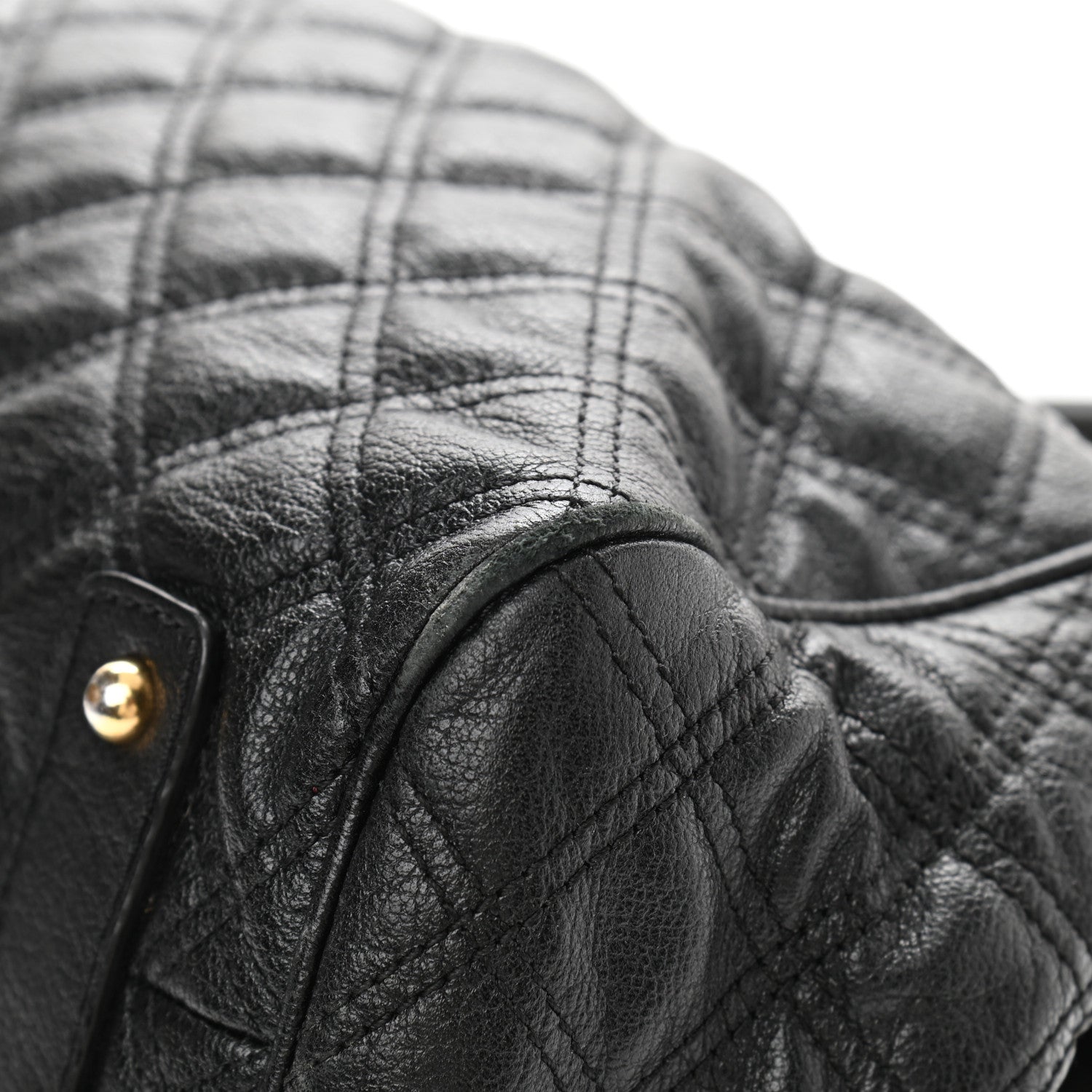Marc Jacobs Calfskin Quilted Stam Black 12 of 15