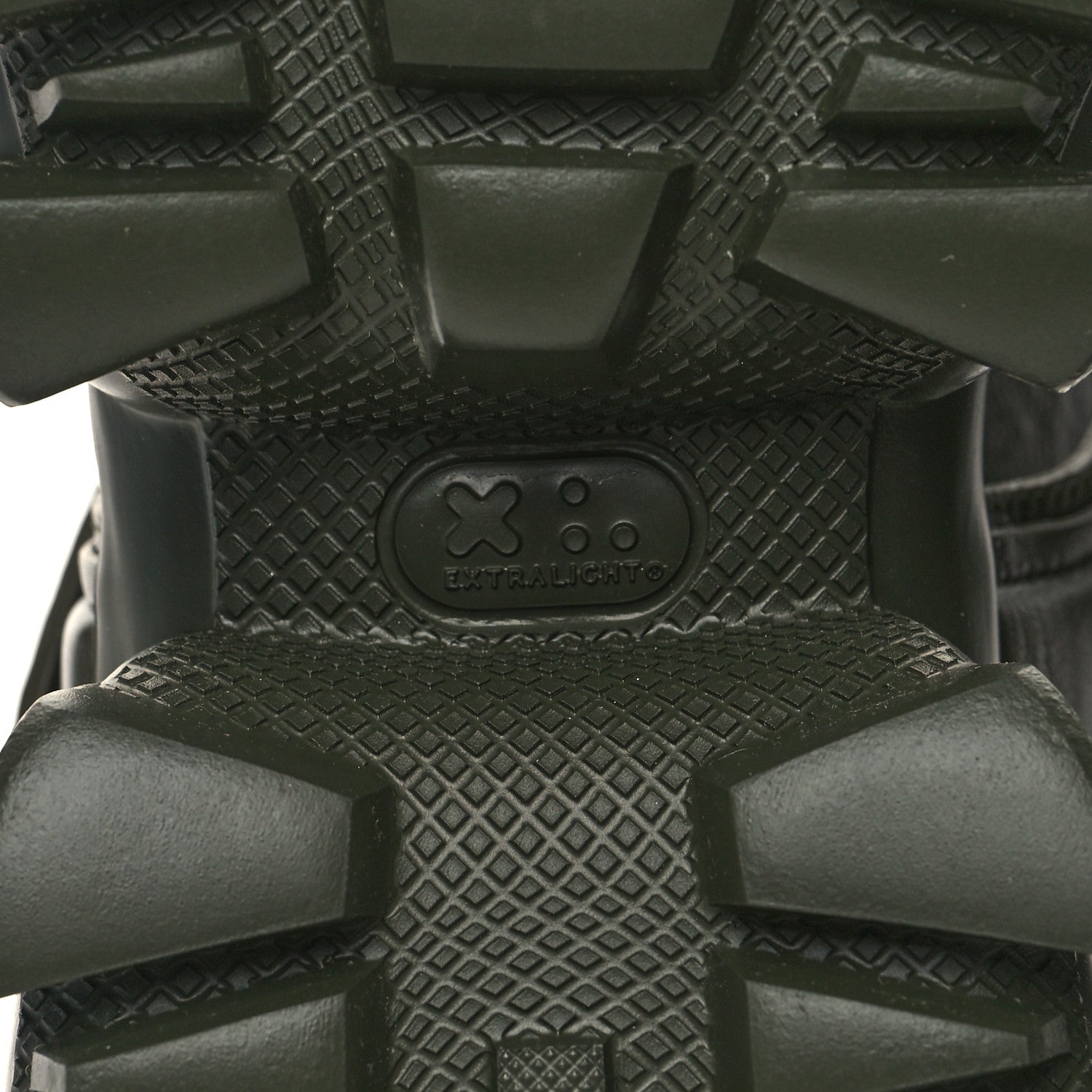 Prada Nappa Logo Embossed Thunder Sole 50mm Sport Sandals 38.5 Militare 7 of 8