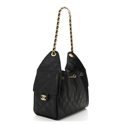 Chanel Caviar Quilted Small Chanel 25 Handbag Black 3 of 11