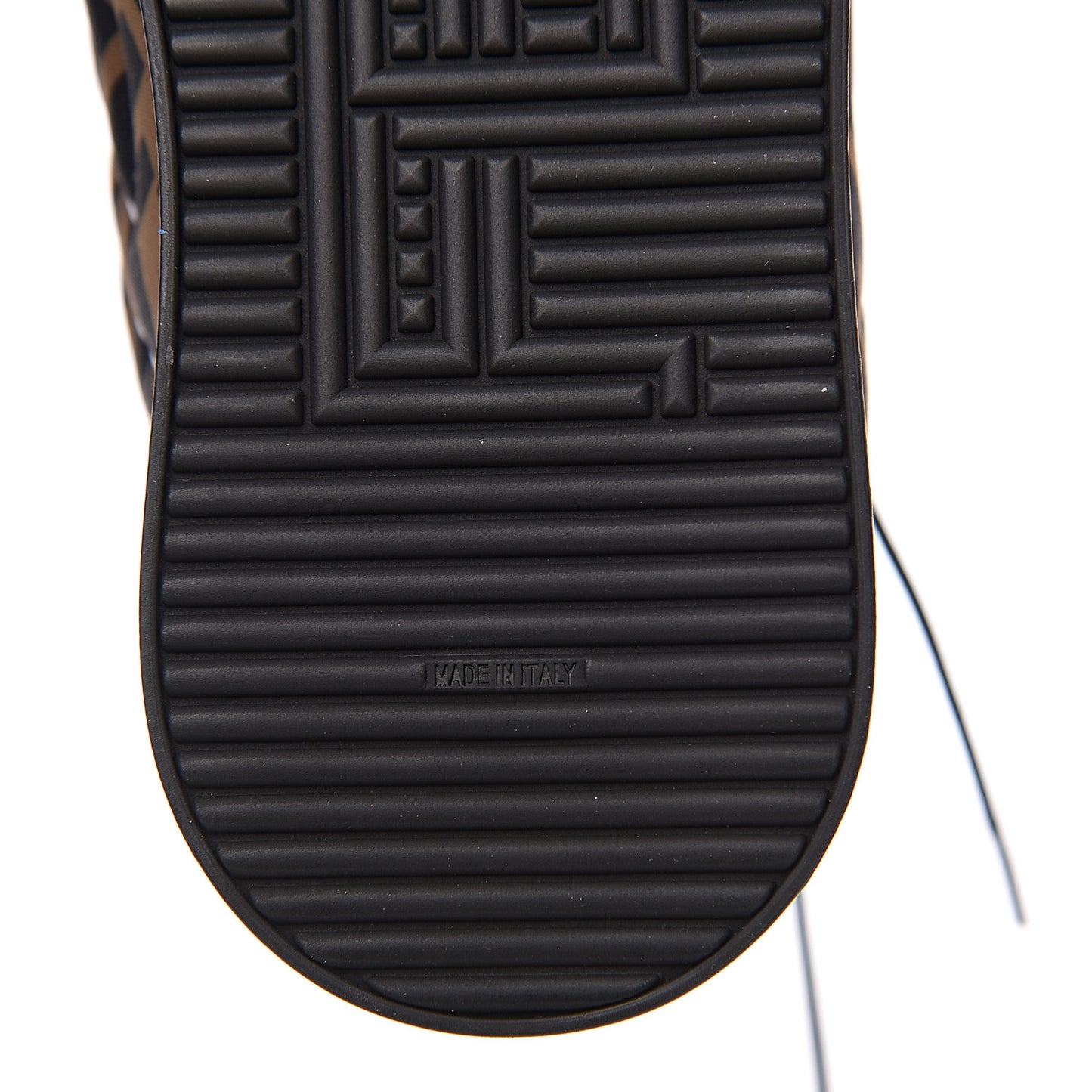 Stretch Fabric FFreedom Sneakers 36 Tobacco Black White