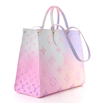 Louis Vuitton Monogram Giant Spring In The City Onthego GM Sunrise Pastel 3 of 11