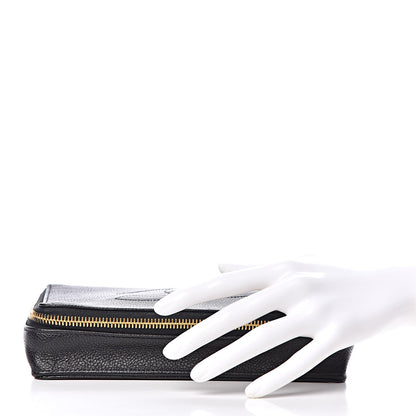 Chanel Caviar Jewelry Travel Case Black 2 of 12