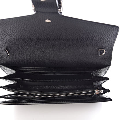 Gucci Calfskin Mini Dionysus Chain Wallet Black 5 of 10