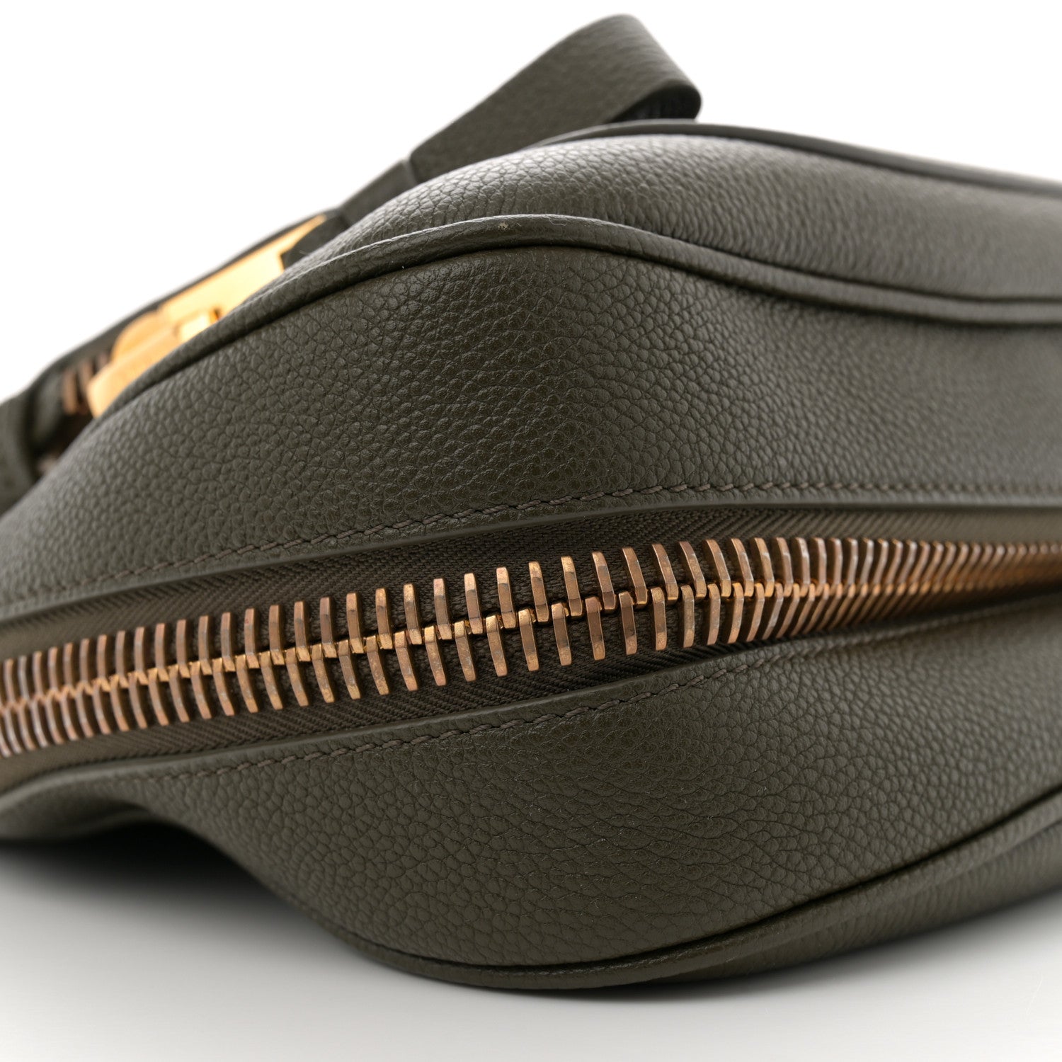 Tom Ford Calfskin Medium Jennifer Crossbody Military Green 9 of 10