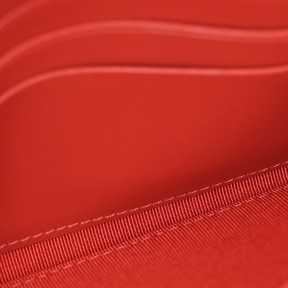 Chanel Caviar Quilted Medium Flap Wallet Red 5 of 8