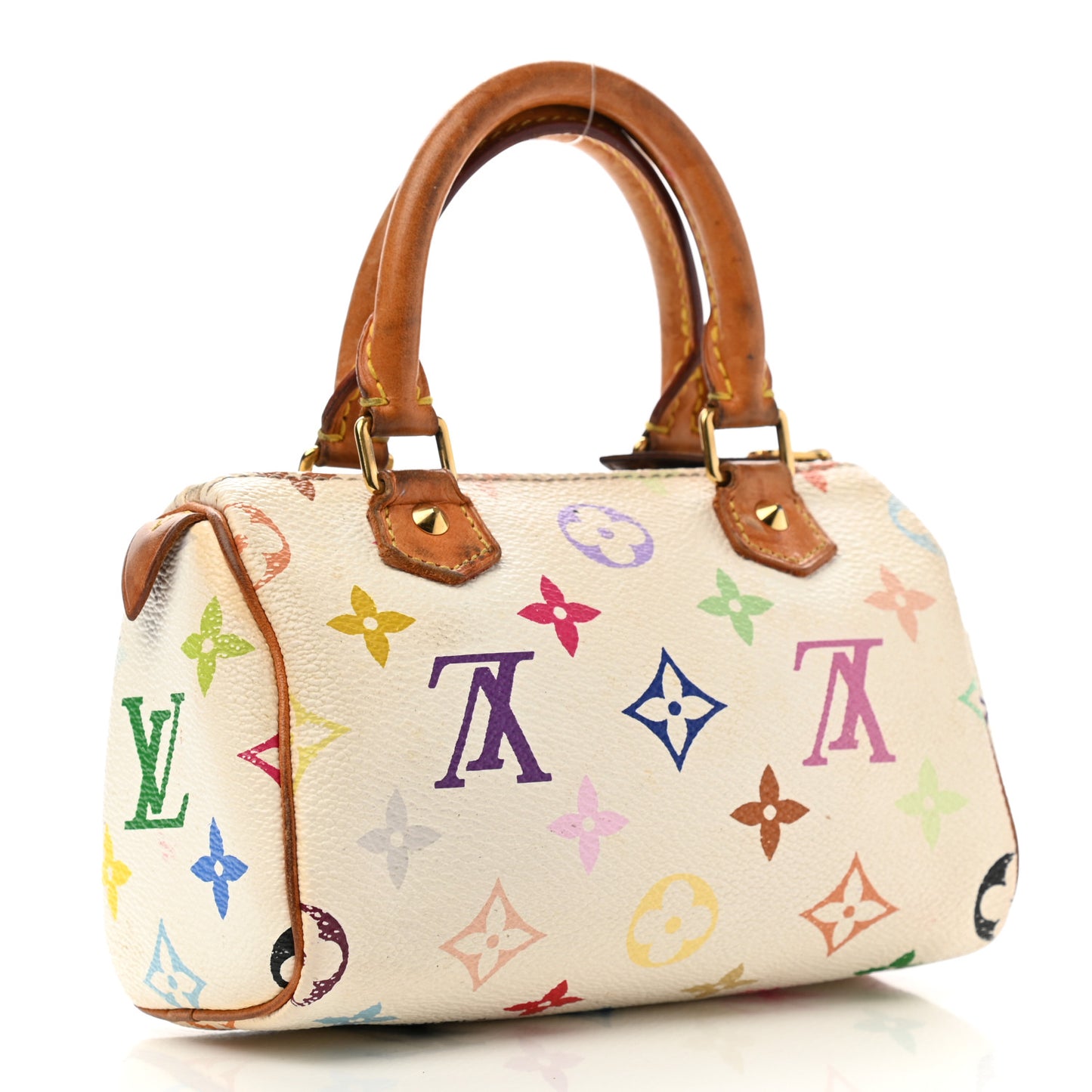 Monogram Multicolor Mini Sac HL Speedy White