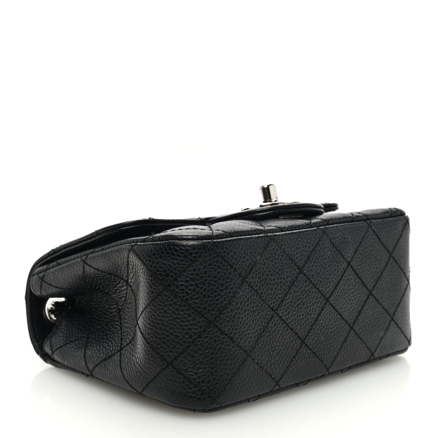 Chanel Caviar Quilted Mini Square Flap Black 4 of 10