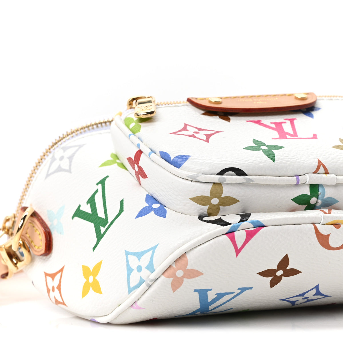 Louis Vuitton LV X TM Monogram Multicolor Mini Bumbag White 8 of 9